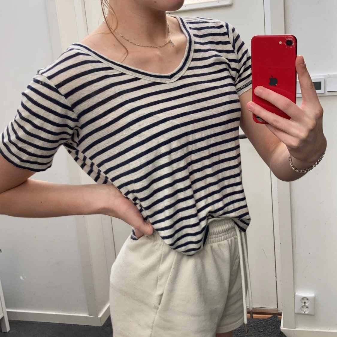 Zara randig t shirt  - 90