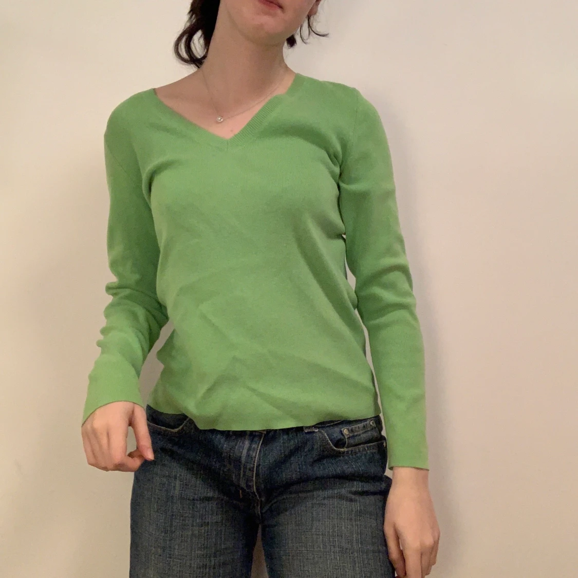 Grön pullover  - 91