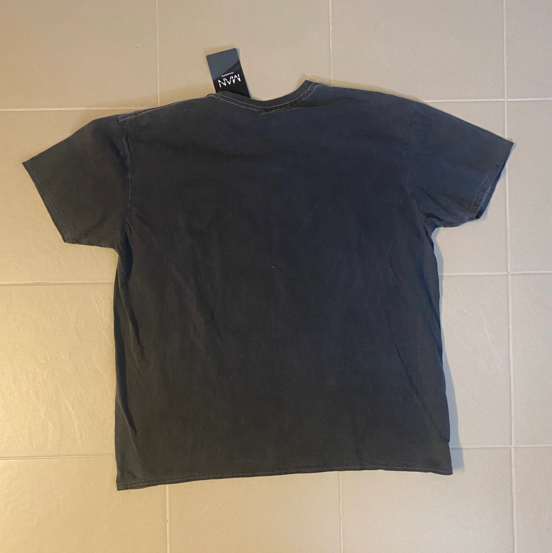 Grå oversized t-shirt - 90