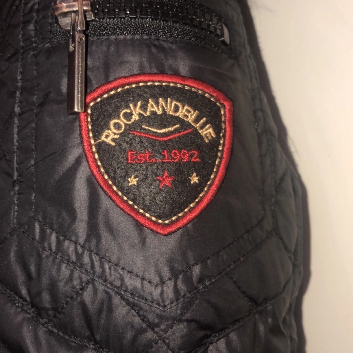 Kort rockandblue jacka - 90