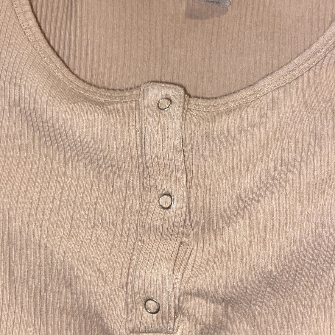 Beige/brun topp - 90