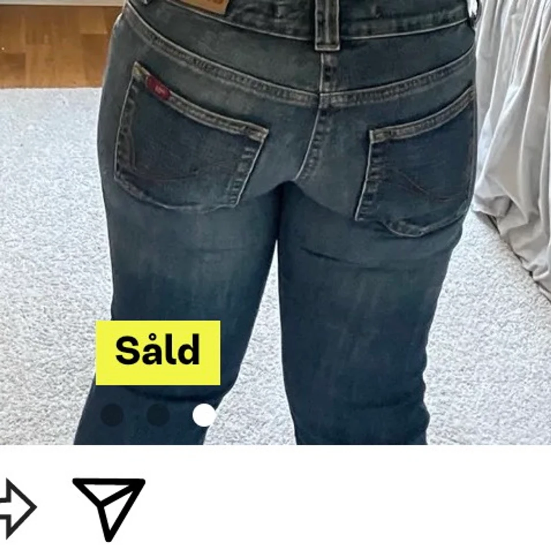 Lågmidjade byxor - 91