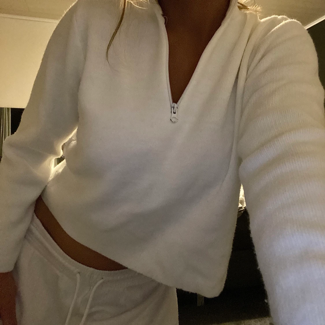 Tröja med dragkedja 