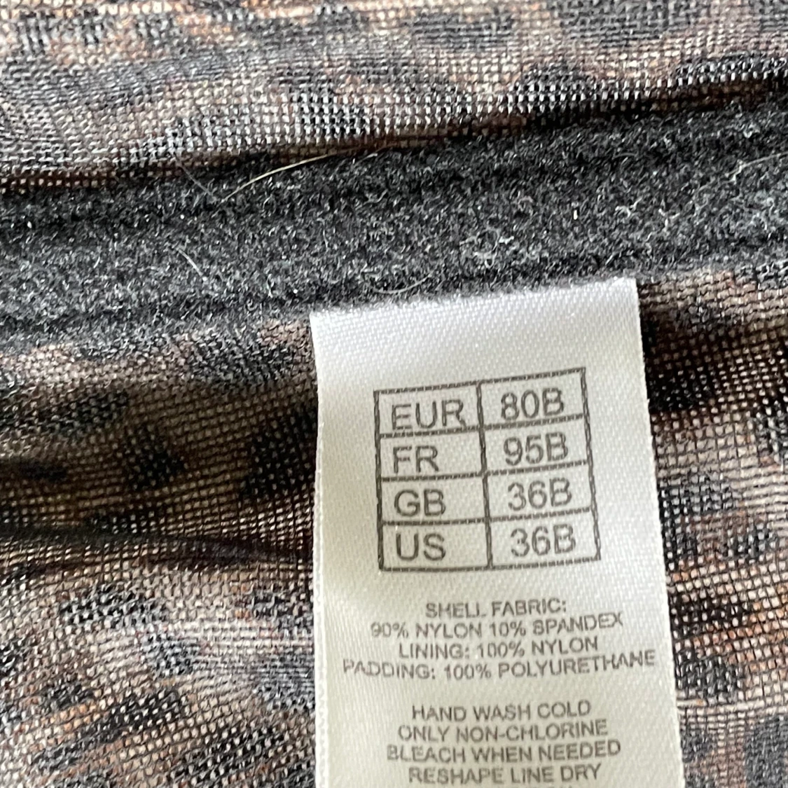 Korsett topp storlek 80B - 91