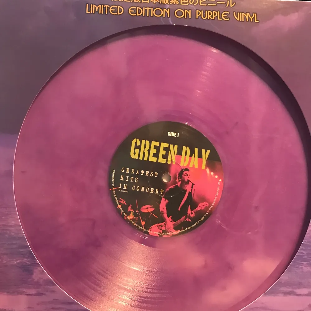 Green Day Japan Edition - Greatest Hits In Concert vinyl. Helt oanvänd. . Övrigt.