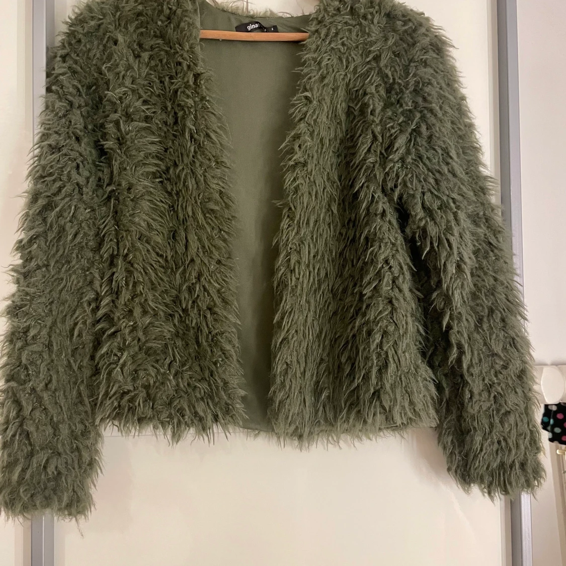 Pälsliknande jacka