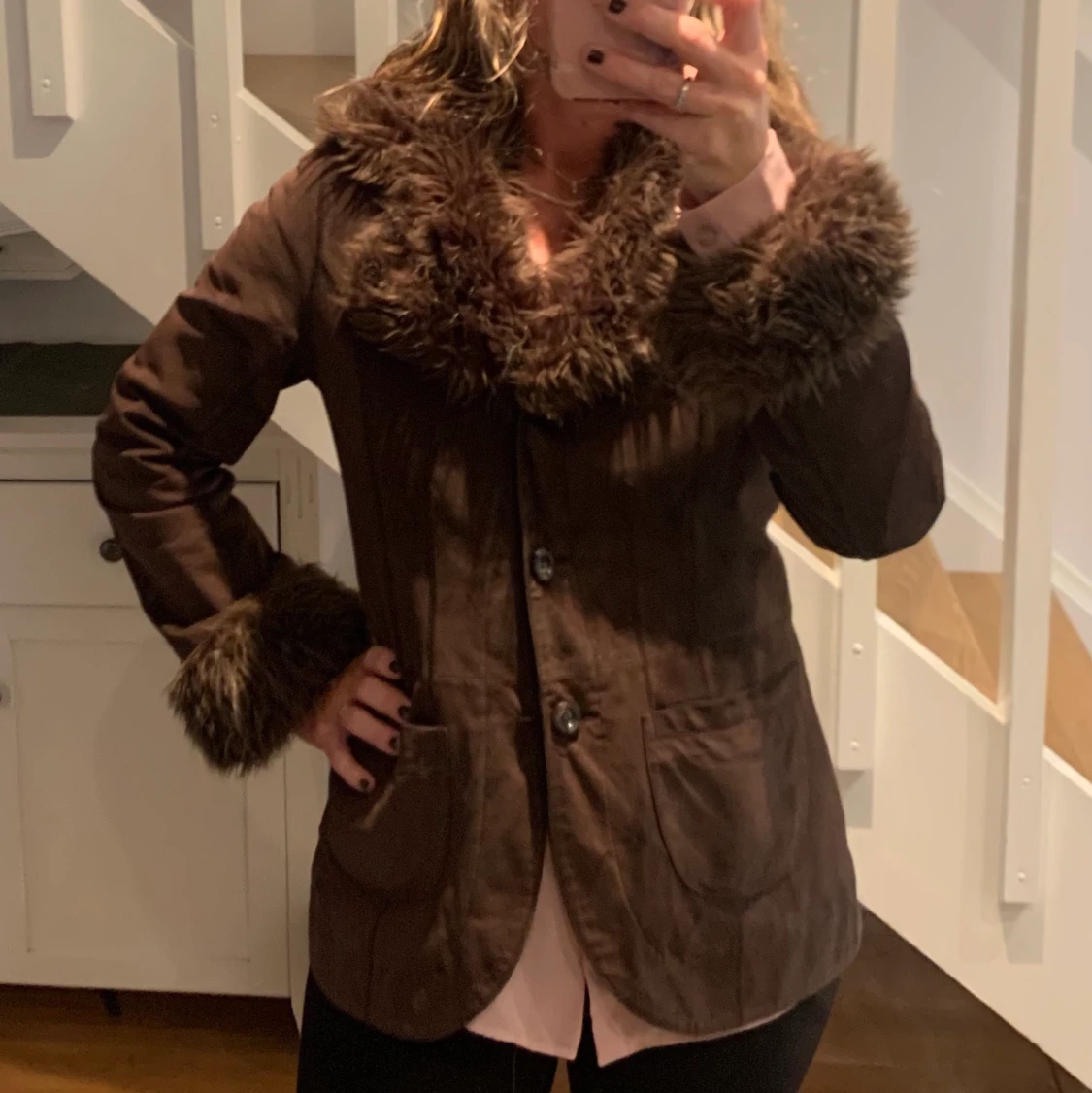 Hollies mocka kavaj stl 36 - 90