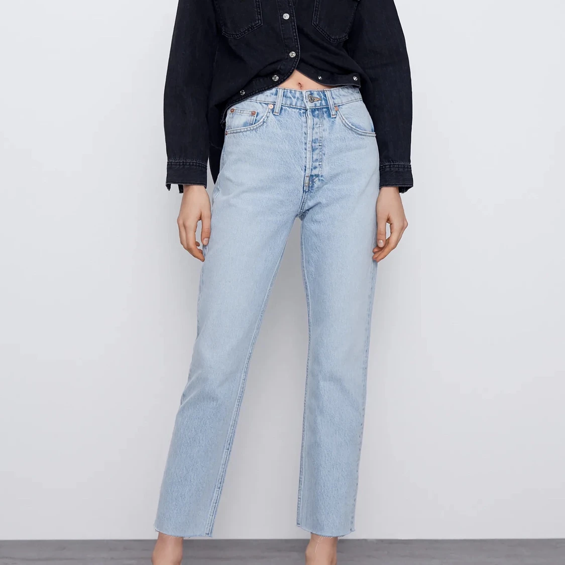 Zara High Rise Jeans