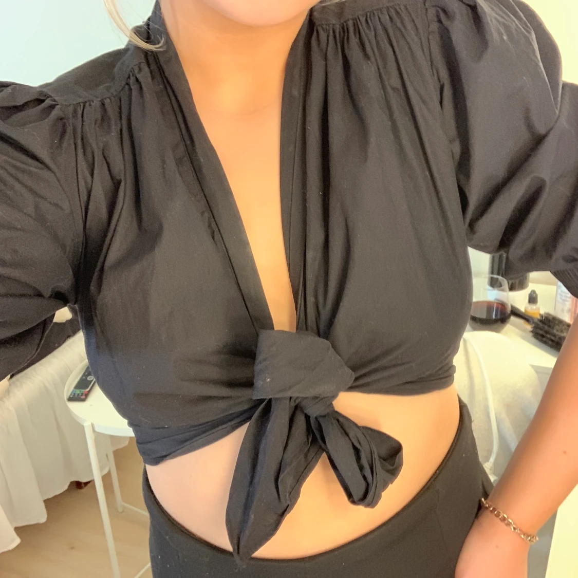 Svart snygg topp från Zara - 90