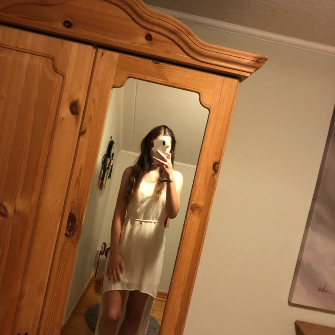 Vit klänning student midsommar