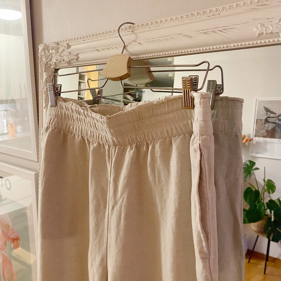 Linnebyxor från H&M - 90