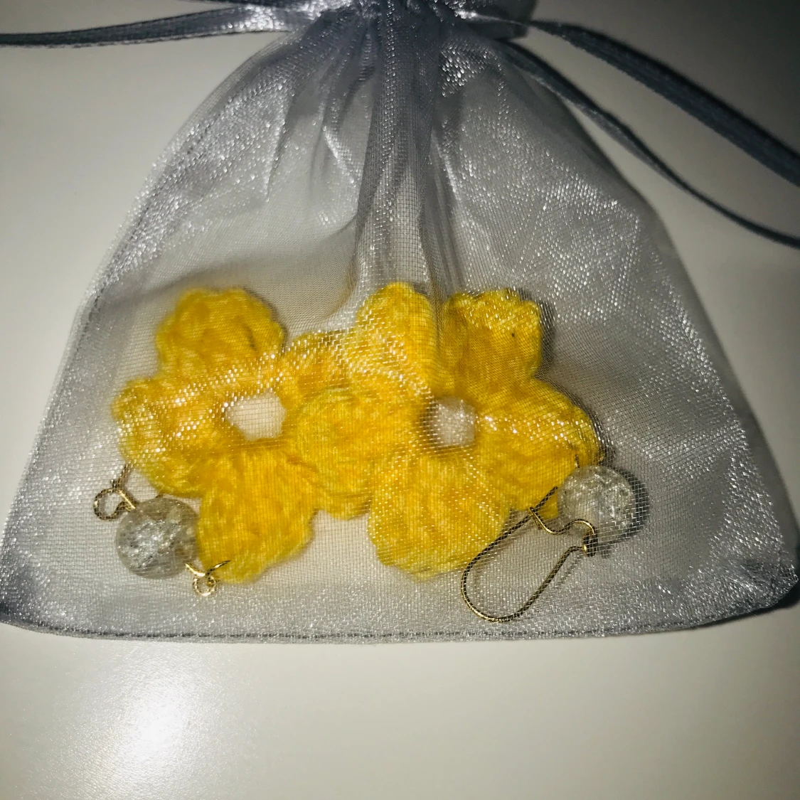 Virkade handgjorda örhängen, No.12 ! - 90