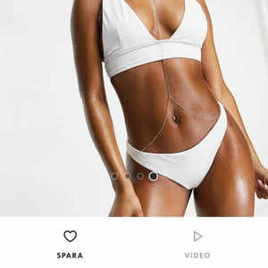 Bikini  - Säljer denna överdel och underdel. Den är helt oanvänd med lappar kvar. Överdelen är i 36 och underdelen 38💙💞💚