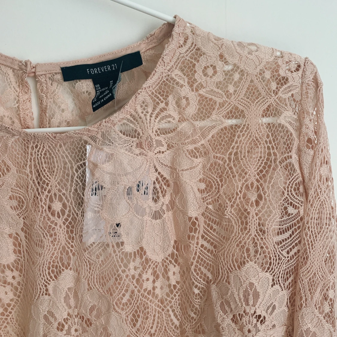 Spetstopp gammalrosa forever21, M - 90