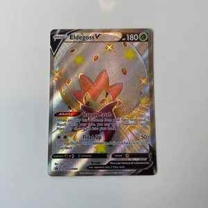 Pokémon kort - Shiny Eldegoss V full art promo card Bra skick, pris kan diskuteras 