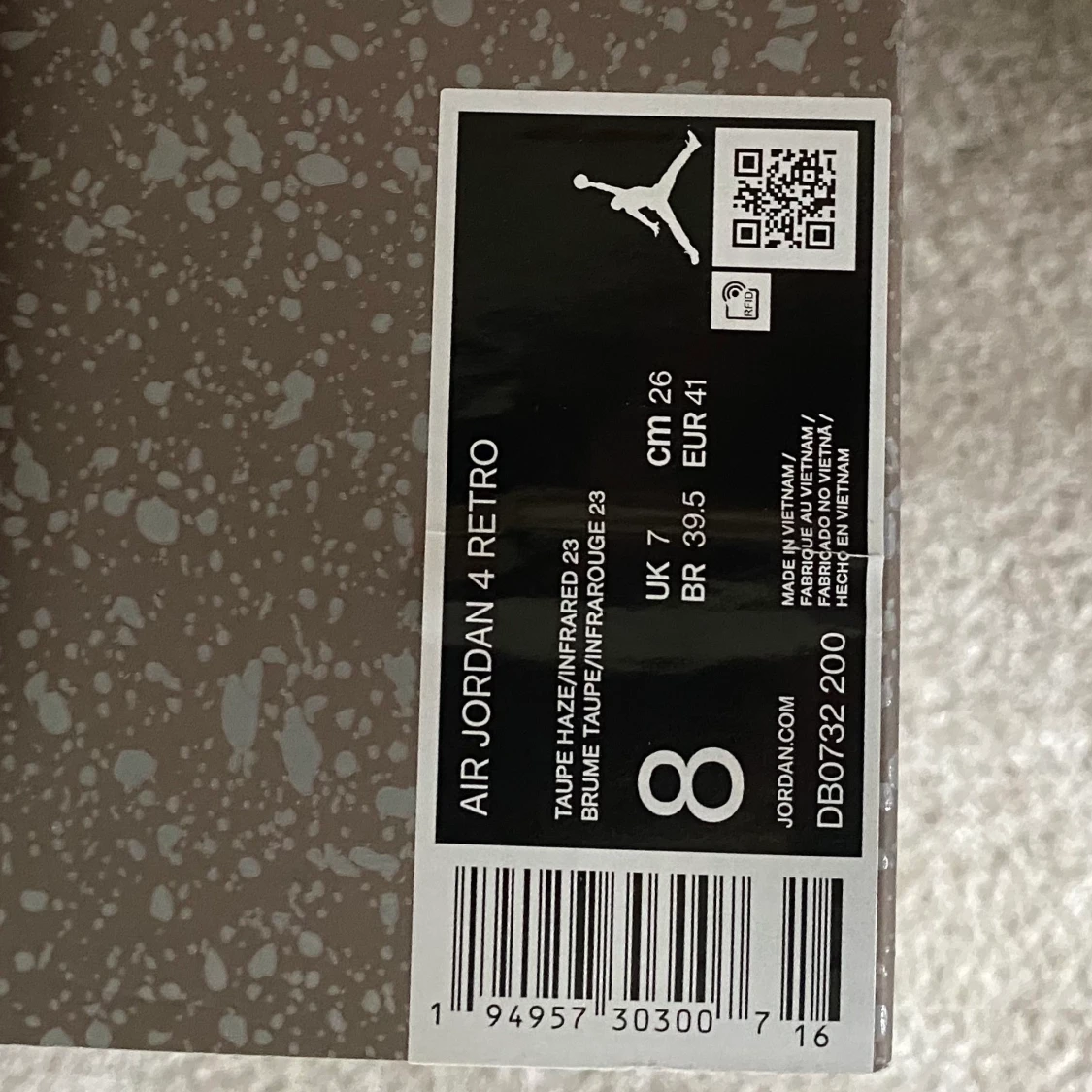 Nike Air Jordan 4 Retro ”Taupe Haze”  - 91