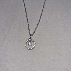 Halsband - Silverhalsband, bra skick