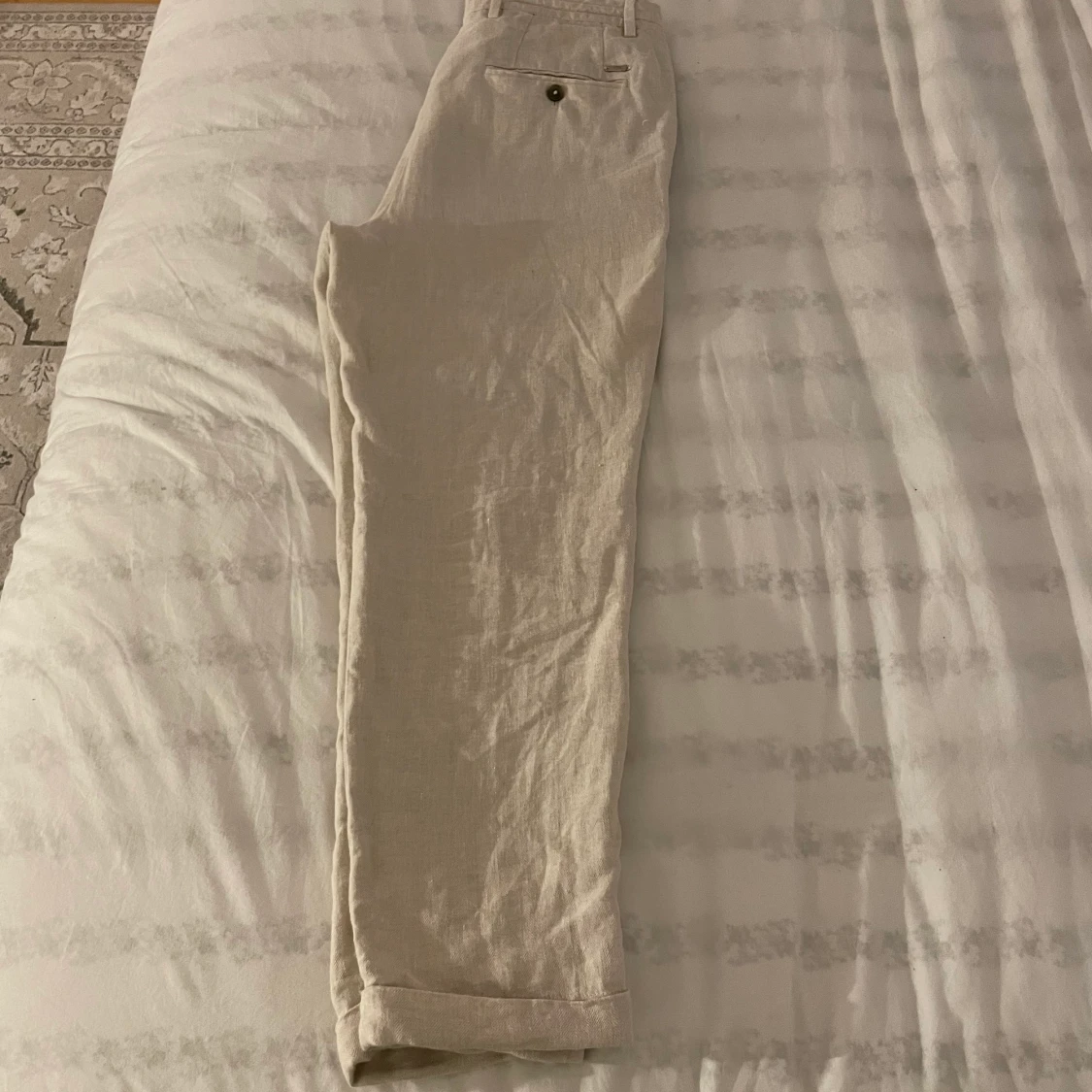 Linné byxor 
