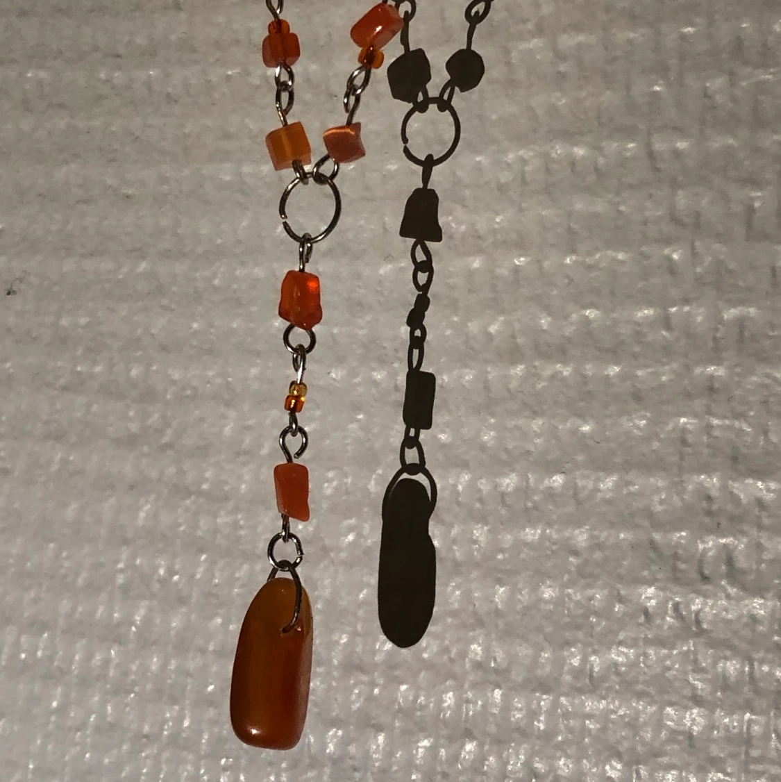 Karneol halsband - 90