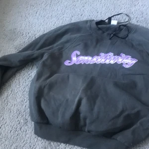 Sweetshirt - Säljer min fina sweetshirt från Hm, nyskick. Använd fåtal gånger. 100kr strl xs/s