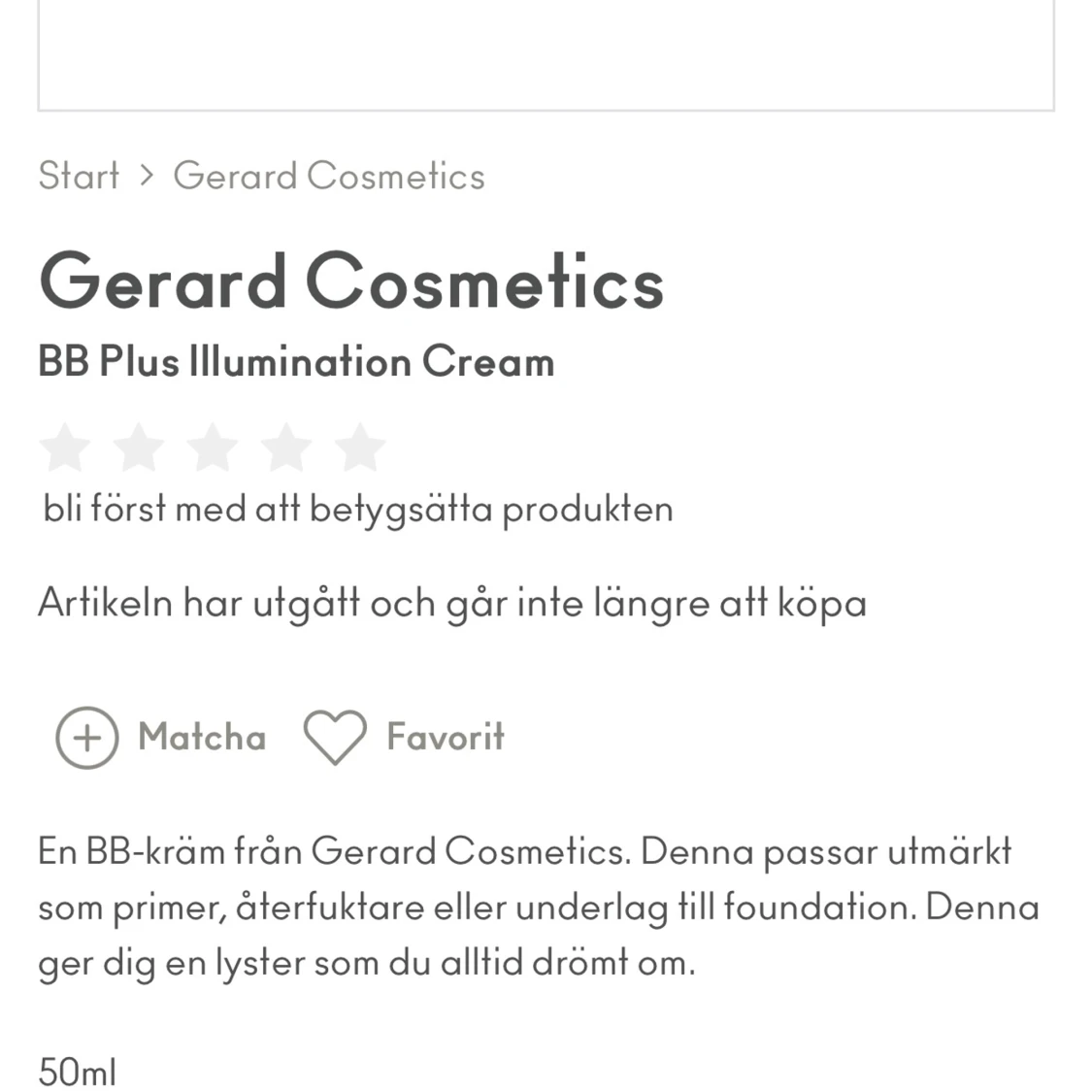 Gerard Cosmetics  - 90