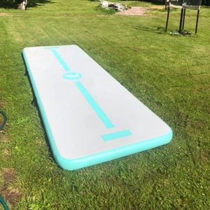 Aiirtrack - Aldrig använd och utmärkt fungerande ljusblå Aiirtrack. Måtten är 3m x 1m x 10cm. Pump ingår i priset.