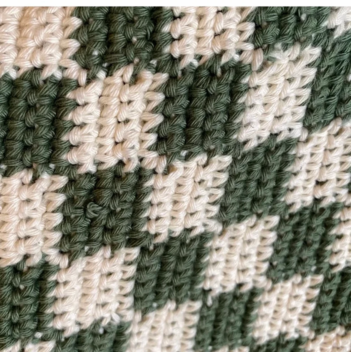 Virkad strandväska - 91