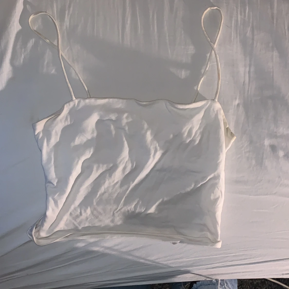 Vitt linne från GinaTricot - 90