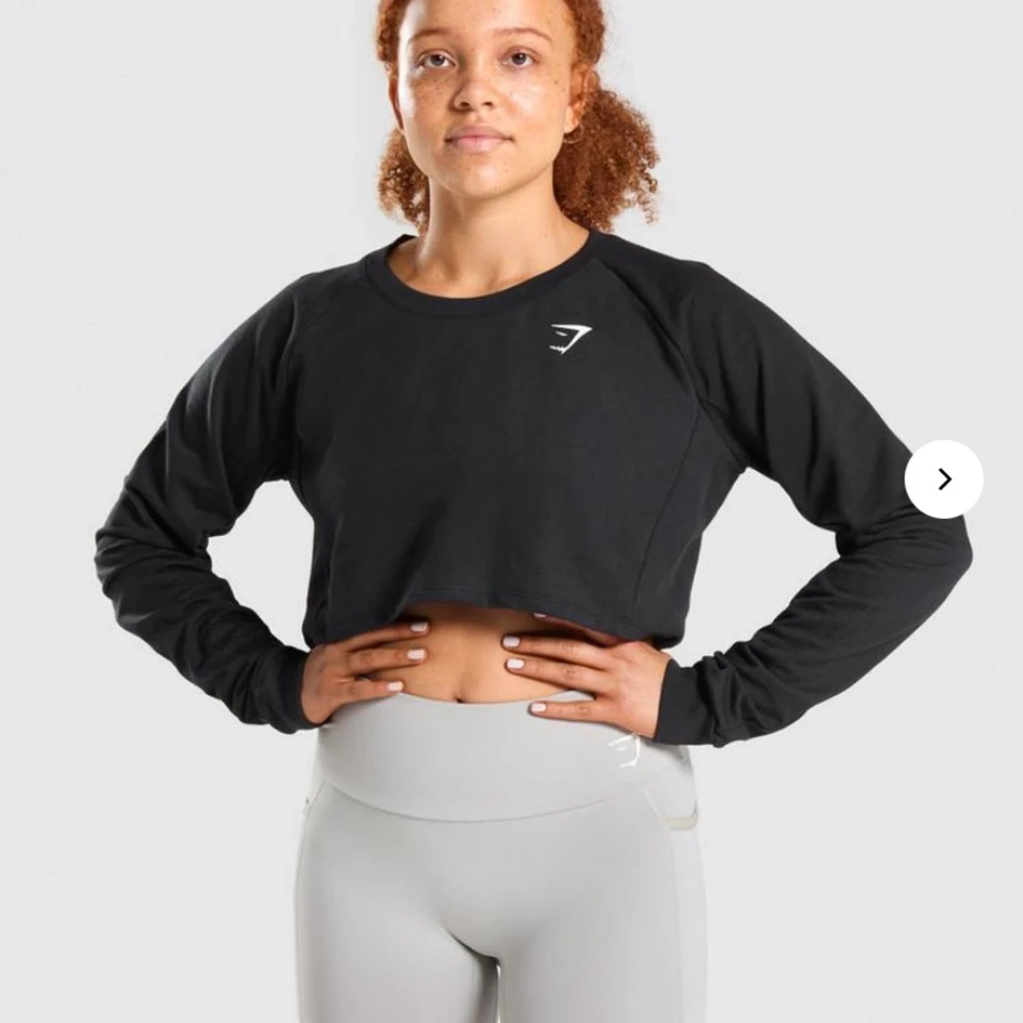 Cropped training sweater - 90