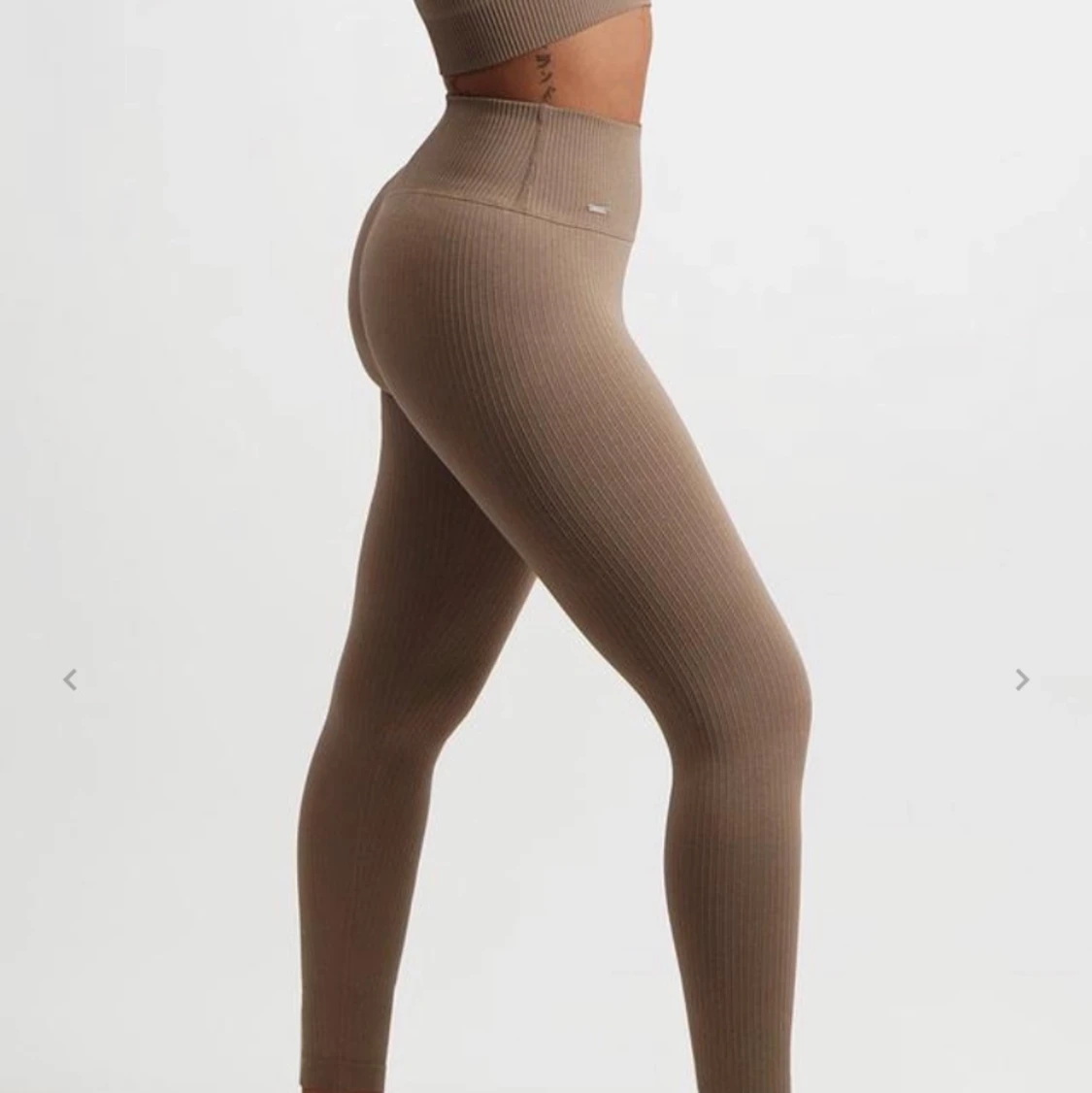 Espresso tights från aimn, strl S