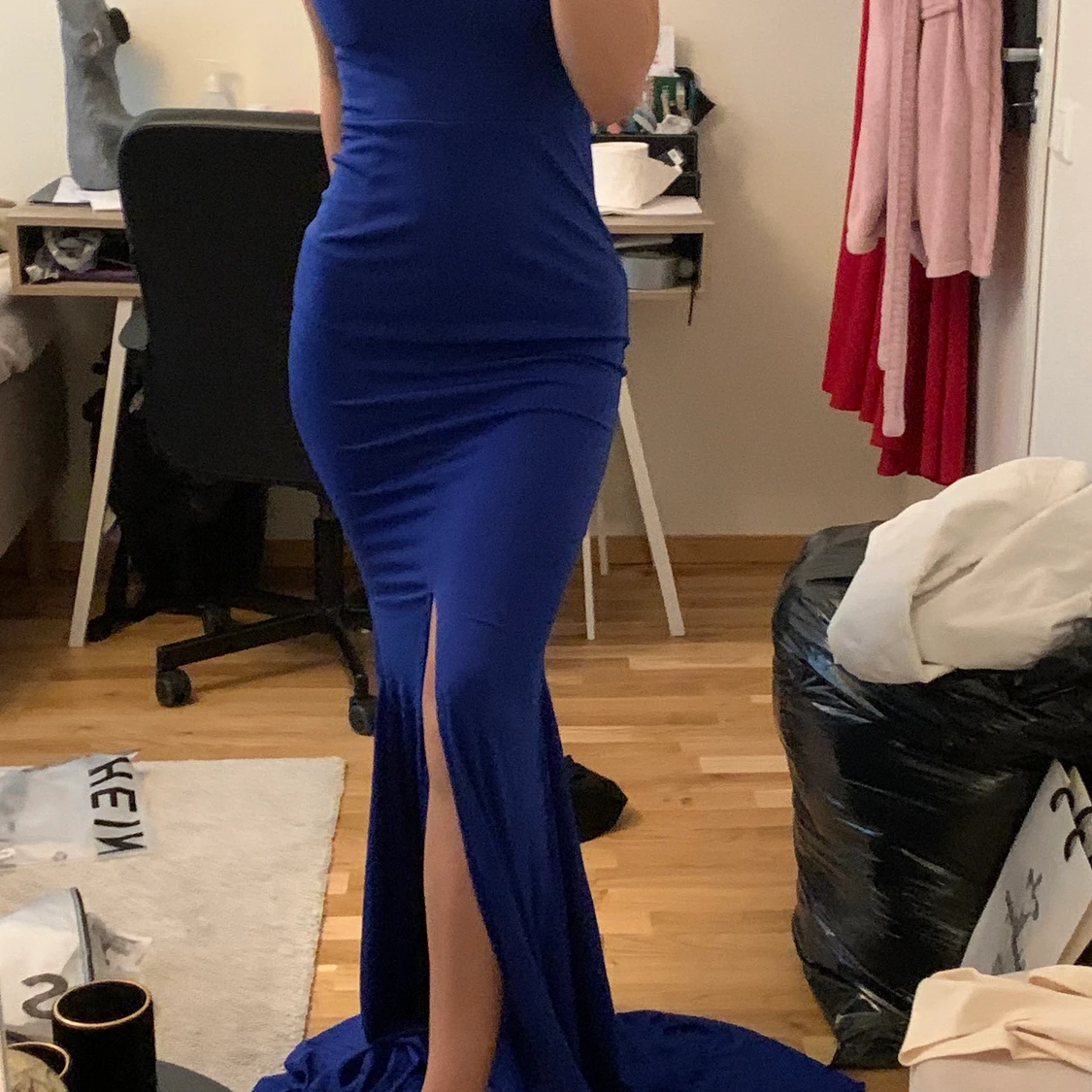 Blå balklänning  - 90