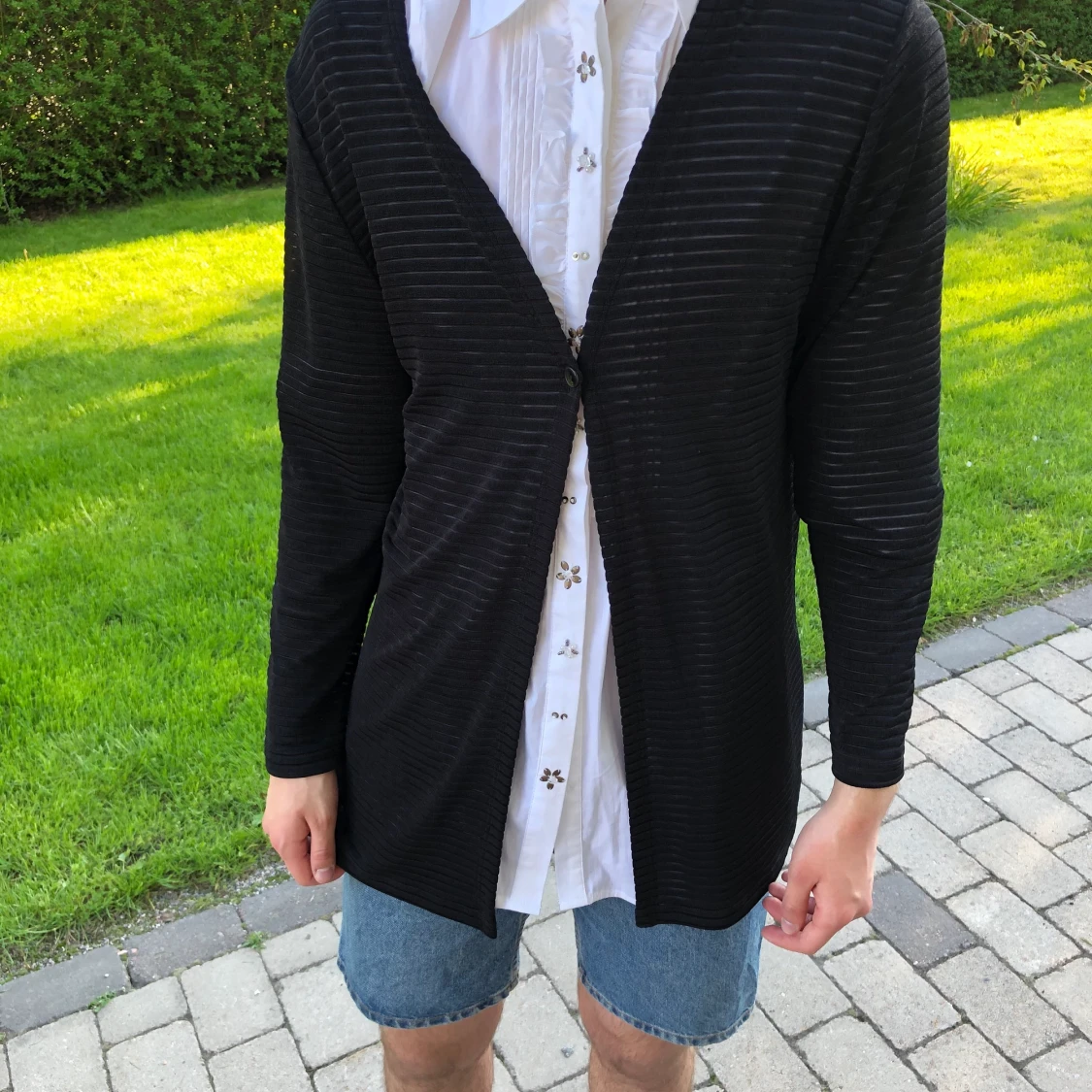 Svart kofta