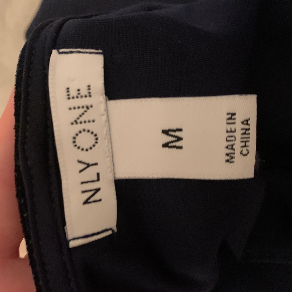 Blå glitterklänning - 91