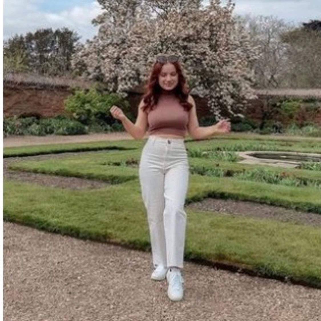 Vita wide leg jeans strl 36 