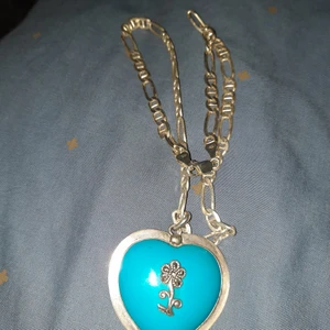 Äkta silver halsband  - Fint skick äkta silver halsband 