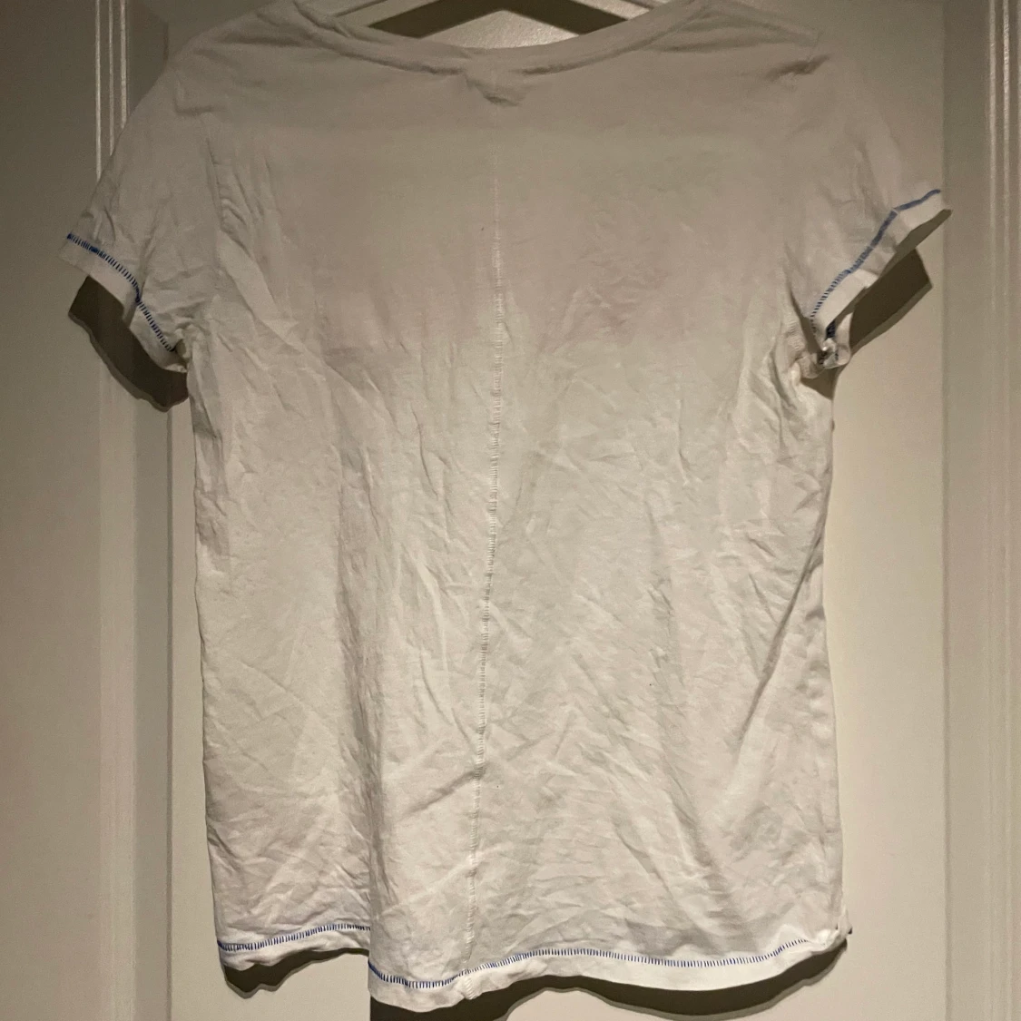 Vit T-shirt med tryck H&M  - 90