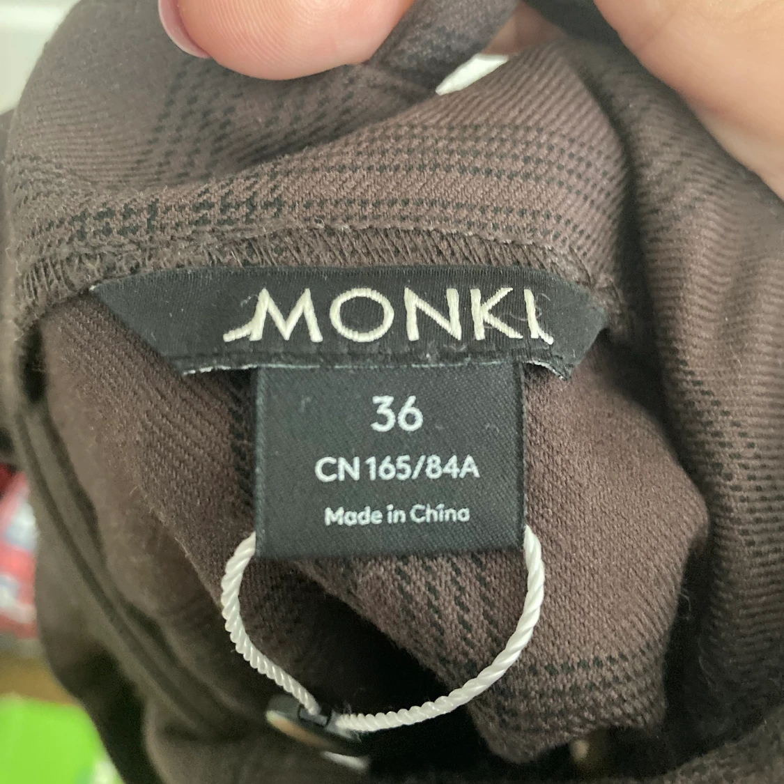 gullig brun klänning  - 91