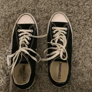 Låga svarta covers, i nyskick bara ett litet märke på vänster sko från en gammal sula (alltså inne i skon). Annars inget som inte går att tvätta bort. I storlek 42. Ordinarie pris 500kr. 💓FRIFRAKT💓 Först till kvarn😋