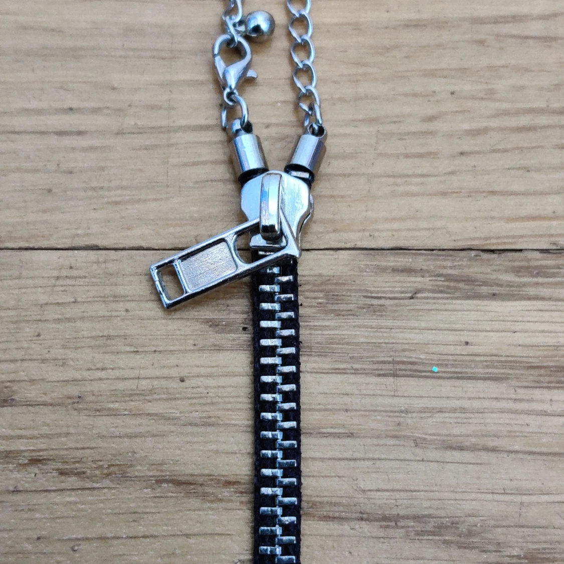 Dragkedja halsband - 91