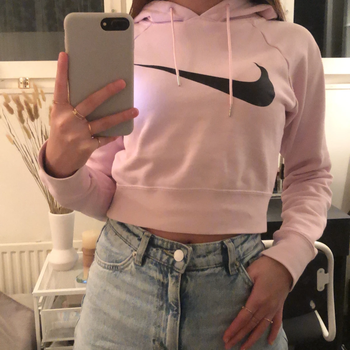 Croppad Hoodie  - 90