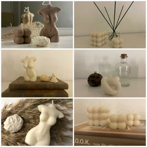 Handgjorda ljus - Handgjorda ljus, se vår instagramsida för beställning och mer info  @jenosape.candles 