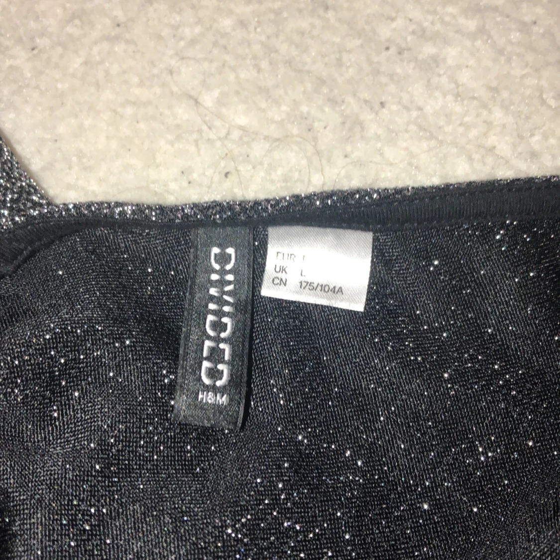 Glitter body Strl L - 91