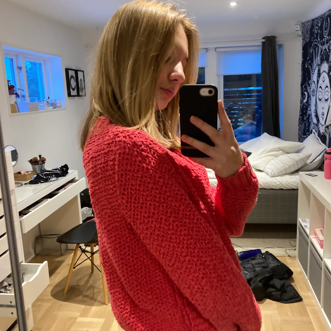 Rosa röd kofta från rodebjer - 90