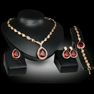  halsband örhänge Ring armband - halsband örhänge Ring armband