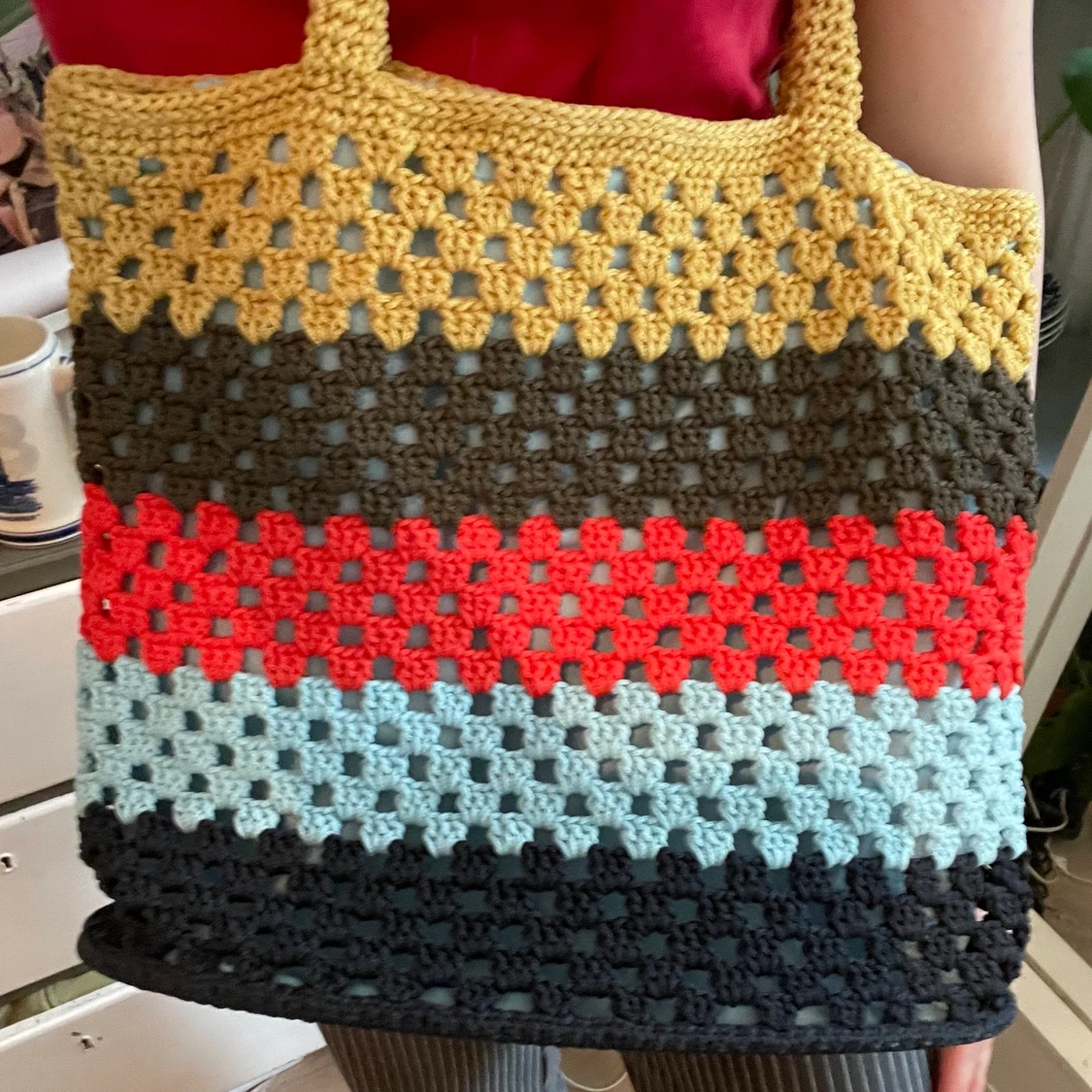 Virkad Strandväska - 90