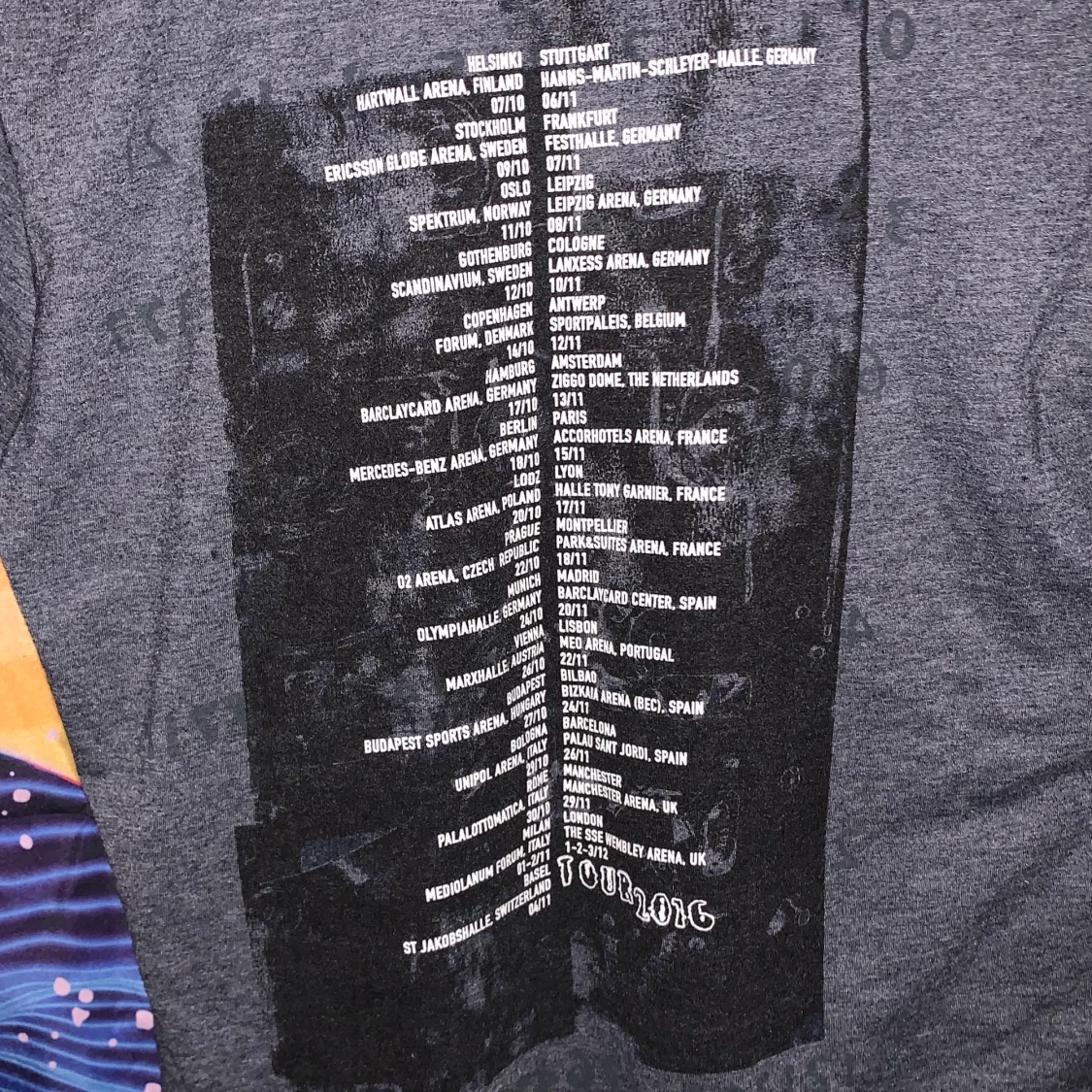 The cure 2016 t shirt - 91