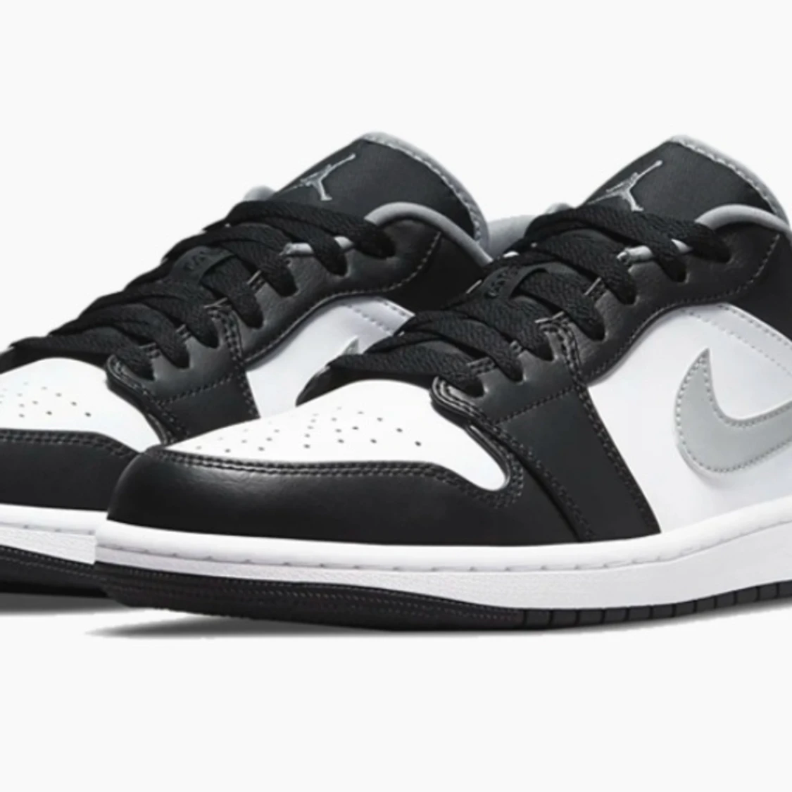 Jordan 1 low Black medium gray 2021