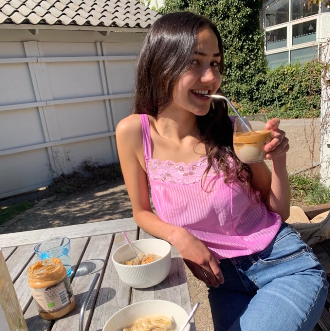 Pink summer shirt  - 90