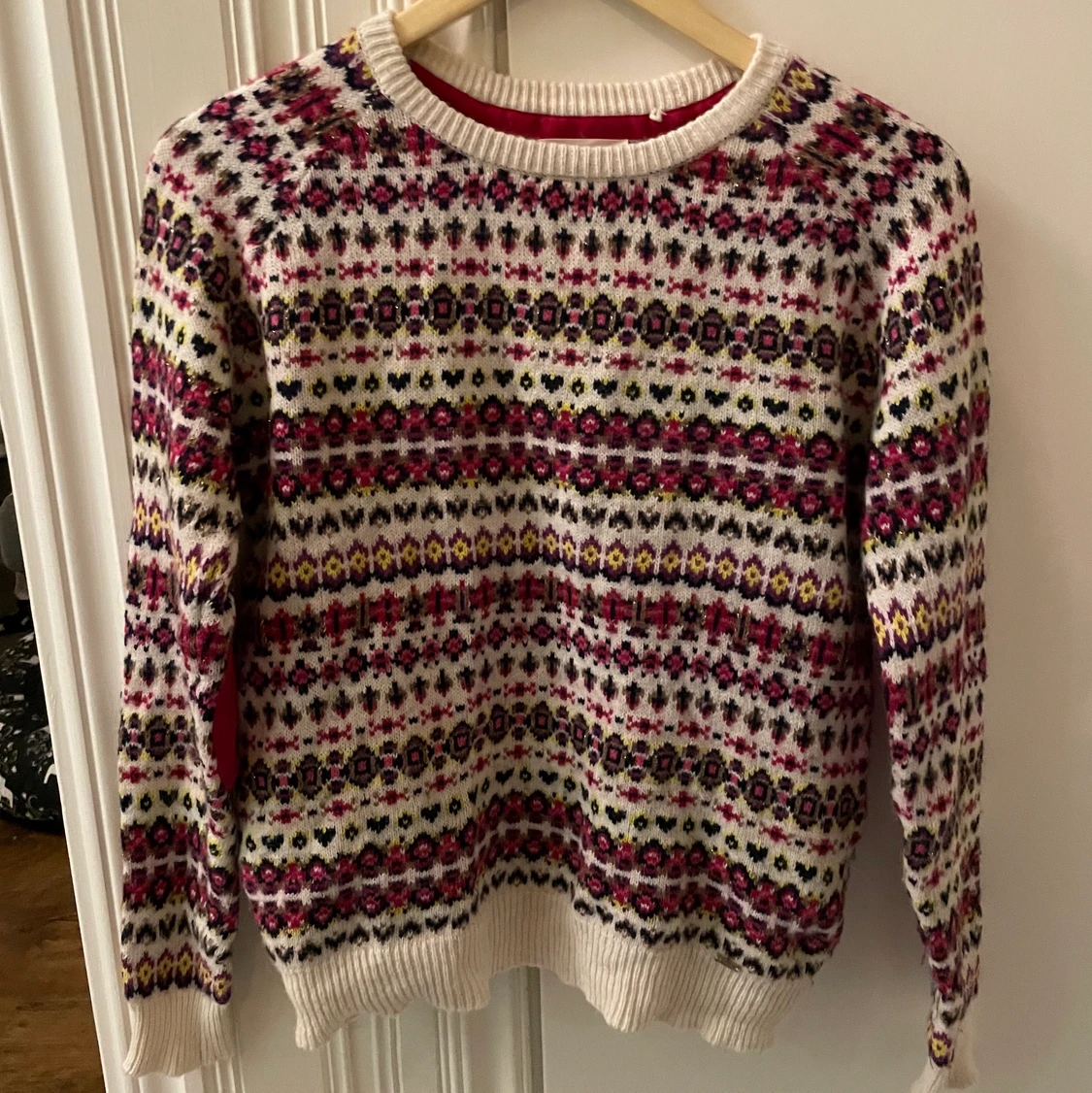 Mysig stickad tröja - 90