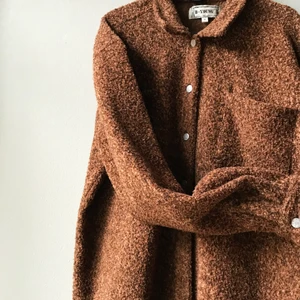 Brown Overshirt Teddy  - UNDERBAR!! Brun mjuk och go k storlek M. Passar s-l.